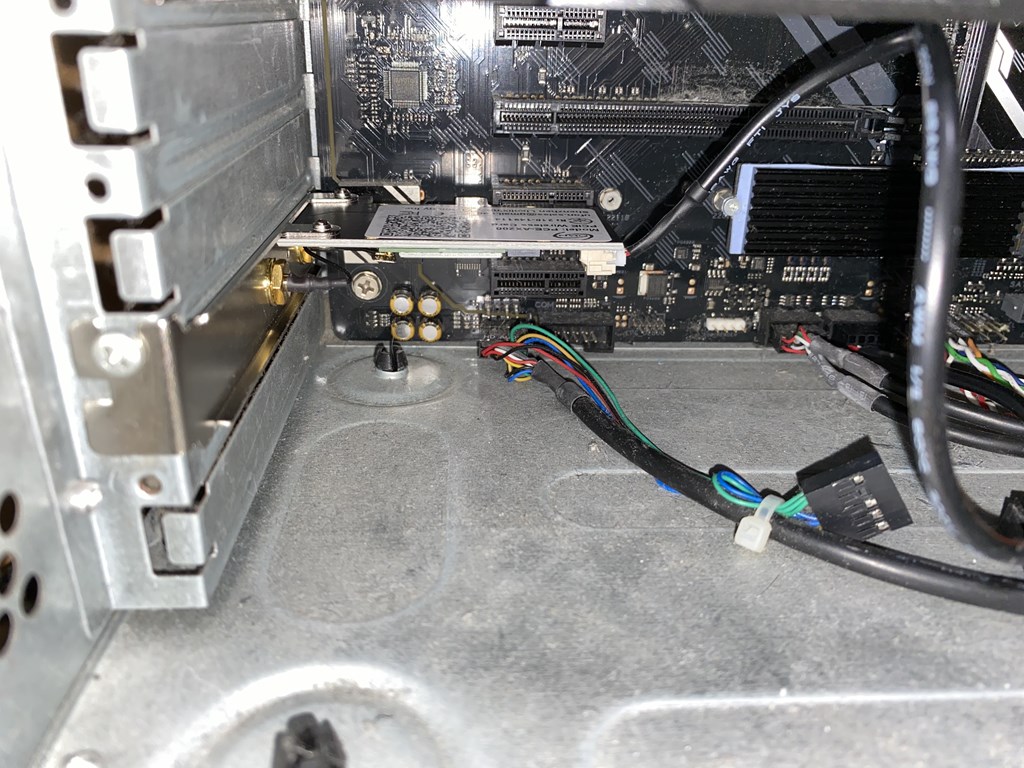 OKN Wi-Fi 6 PCIe 無線LANカード 内蔵Intel AX200」の取り付け方 | ねんごたれログ