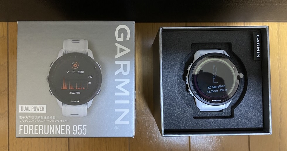 GARMIN】Forerunner 955(Dual Power)レビュー。 軽くてベルトが ...